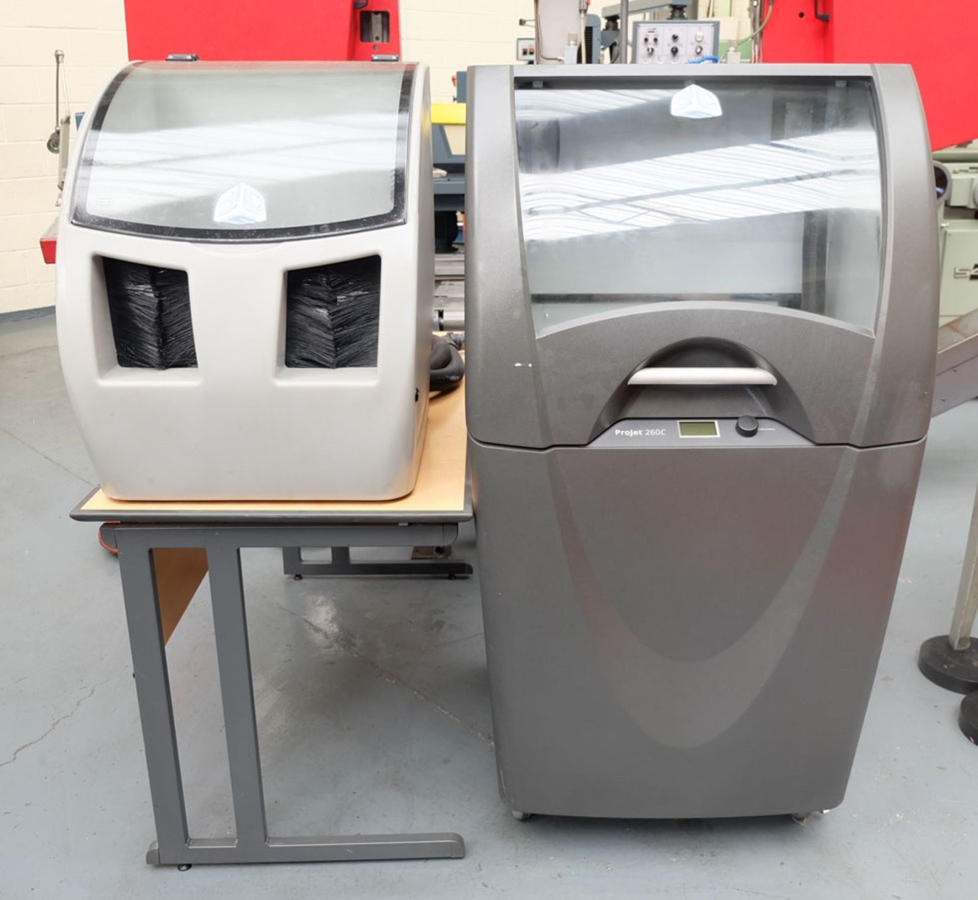 A 3D SYSTEMS ProJet 260C 3D Colour Printer: Max Build Size 236 x 185 x 127mm, Min. Feature Size 0.