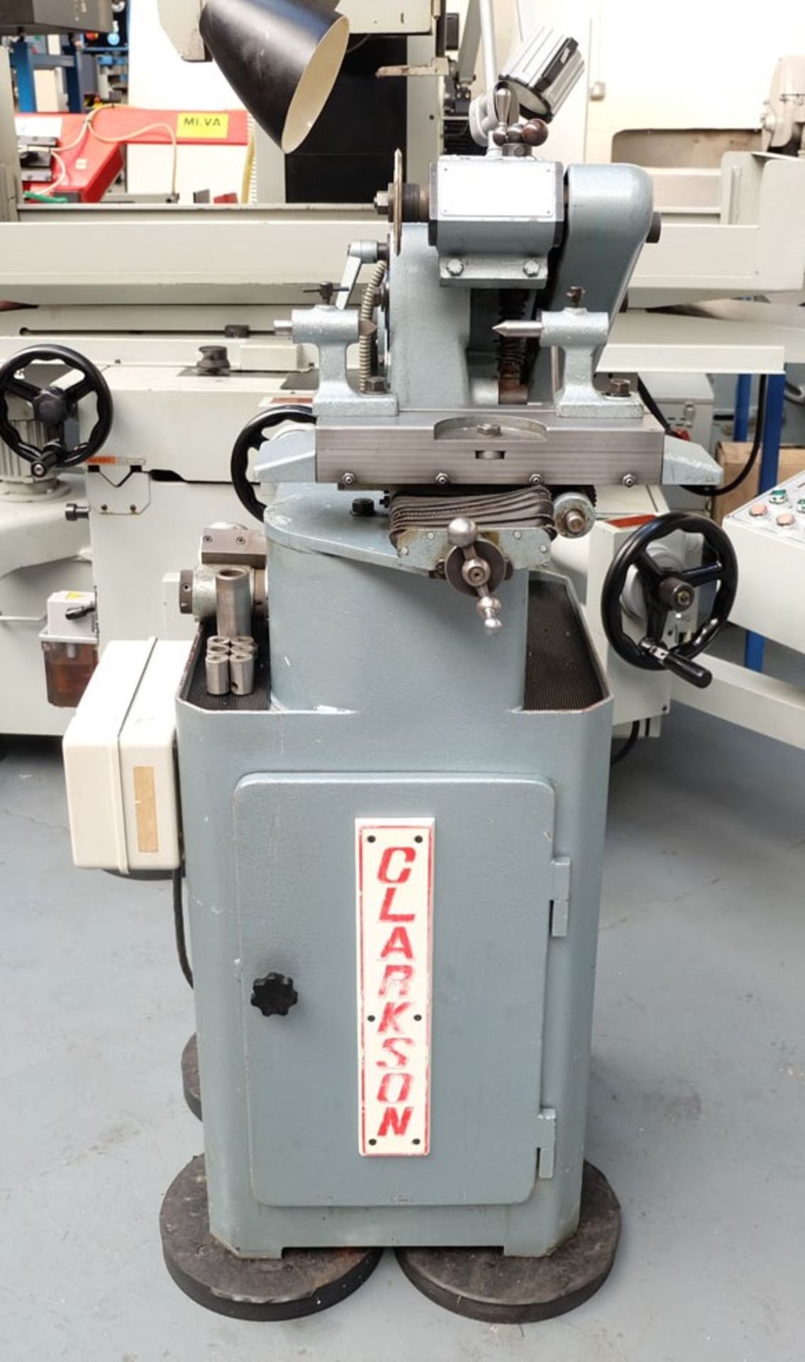 A CLARKSON MKII Tool and Cutter Grinder: Capacity 12in x 6in, Pair of Centres, Universal Head.