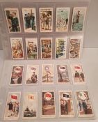 Antique Vintage 75 Collectable Cigarette Cards Naval Themes Full Sets