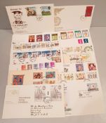 Parcel of 15 First Day Covers 1970's & 1980's GB Isle of Man & Guernsey