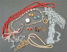 Vintage Retro Assorted Costume Jewellery