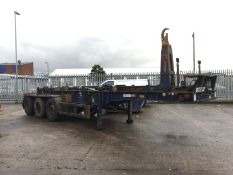 2008 MONTRACON HOOKLIFT TRAILER