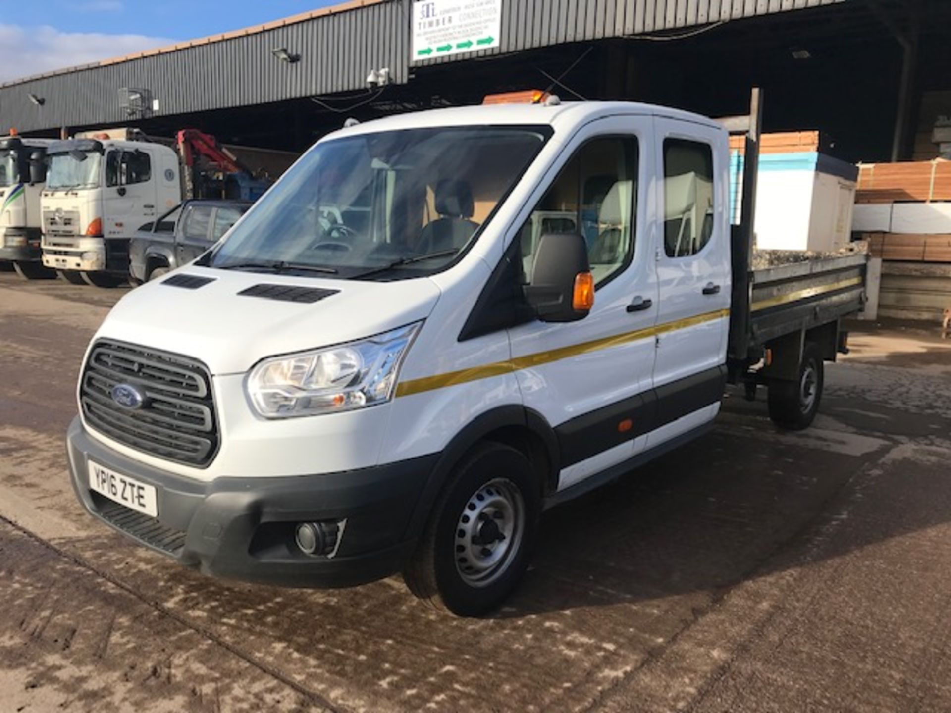 2016 Ford Transit 350 Double cab Tipper - Image 6 of 11