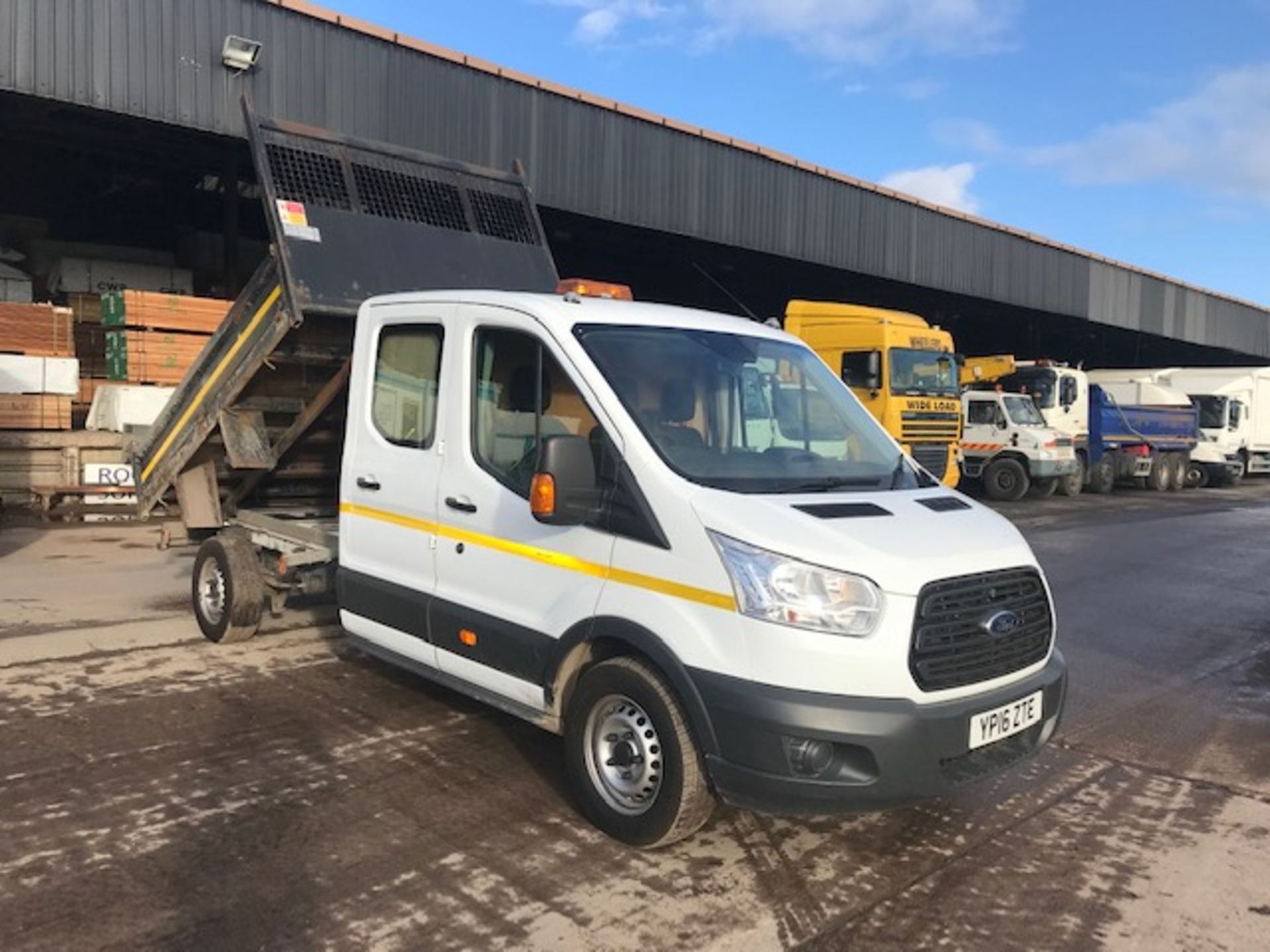 2016 Ford Transit 350 Double cab Tipper