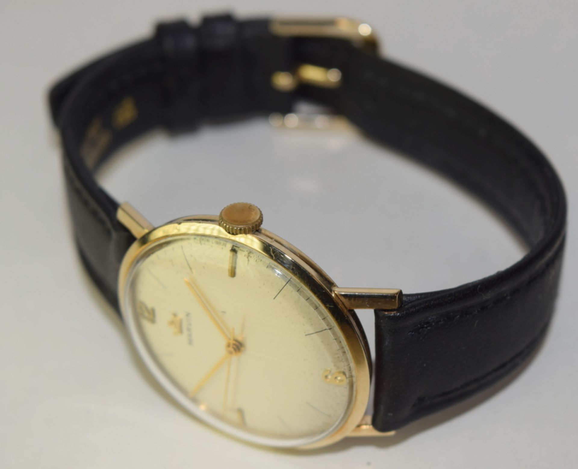 9ct Gold Marvin Presentation Watch