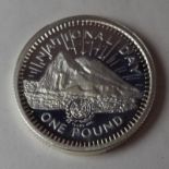 1995 Gibraltar National Day One Pound