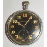 WW2 Jaeger Lecoultre GSTP Military Pocket Watch