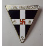 WW2 German 3rd Reich Nat.Soz Frauenschaft Badge