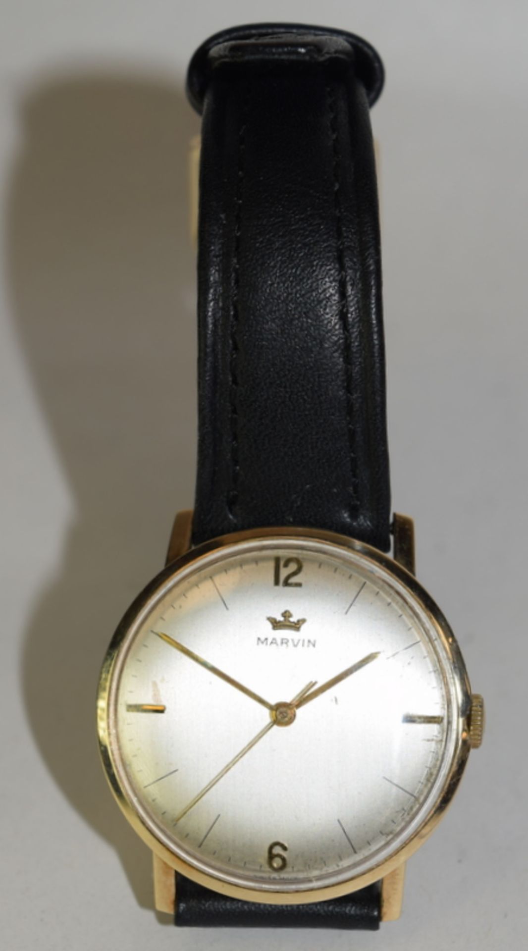 9ct Gold Marvin Presentation Watch - Image 2 of 3