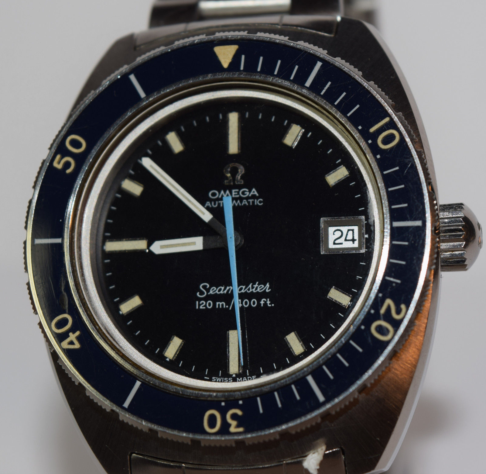 Rare Omega 120m Gent's Diver's Wristwatch - Image 4 of 10