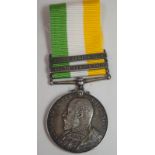 South Africa Campaign Silver Medal, Bars For 1901/1902 Zulu War Period