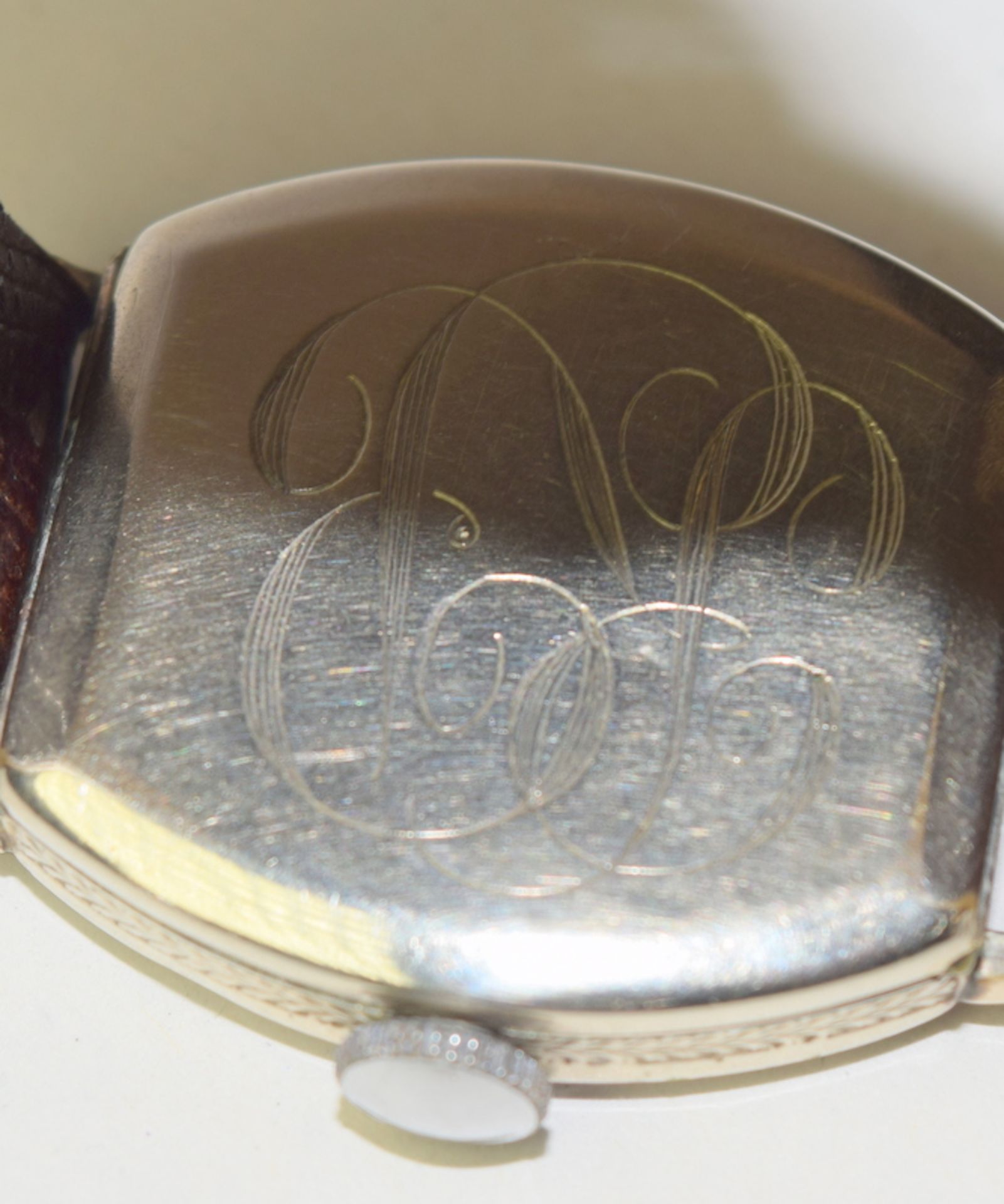 Interesting Bulova Silver Cased Wristwatch - Image 3 of 3