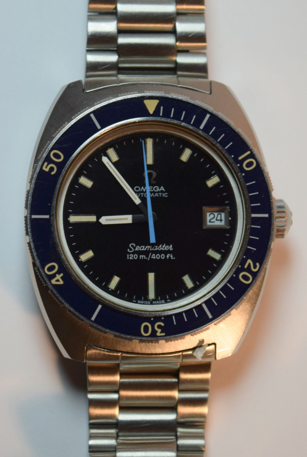 Rare Omega 120m Gent's Diver's Wristwatch - Image 6 of 10