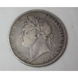 1821 King George 1V Silver Crown