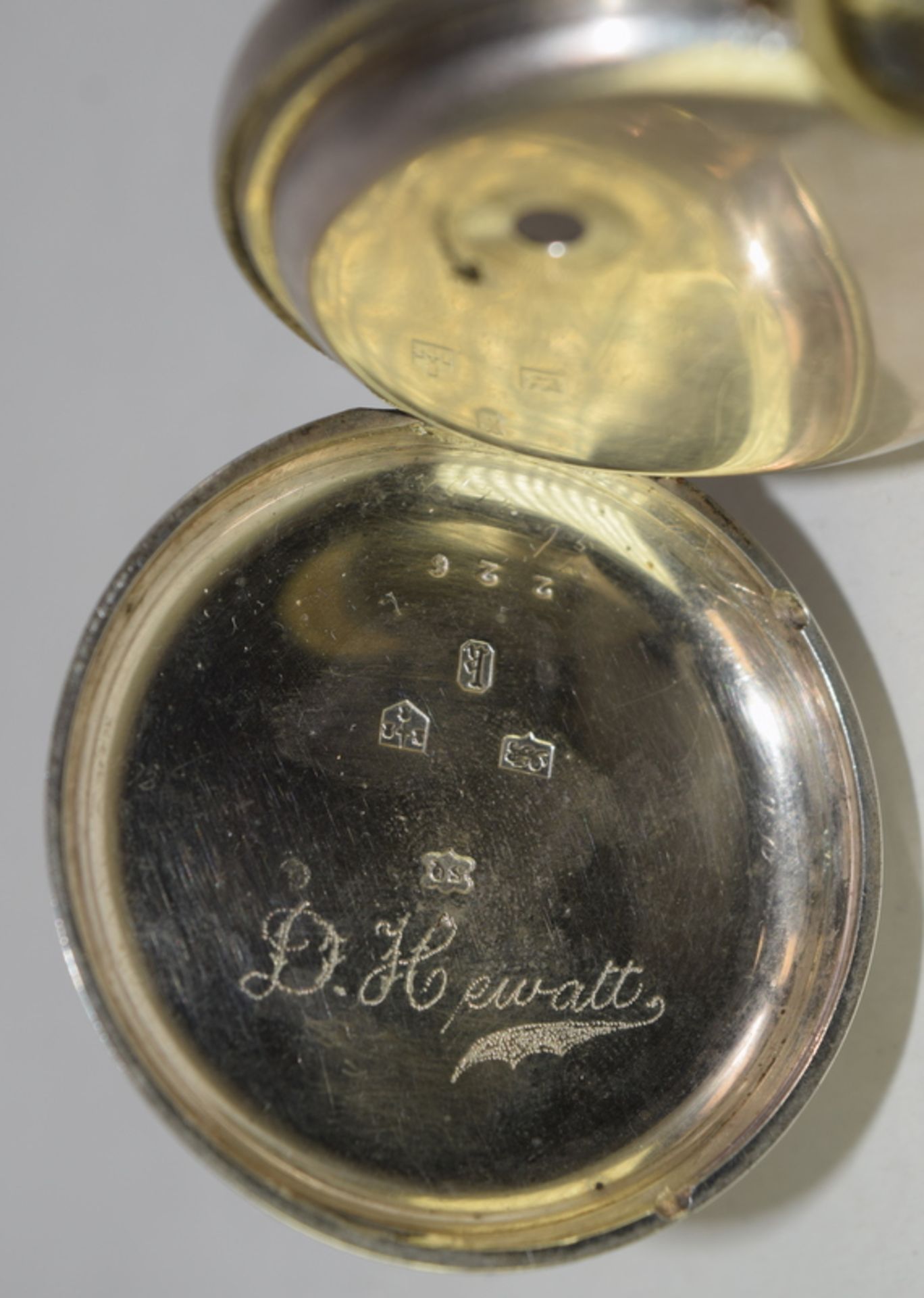 Silver Pocket Watch With Chased Silver Dial - Image 5 of 5