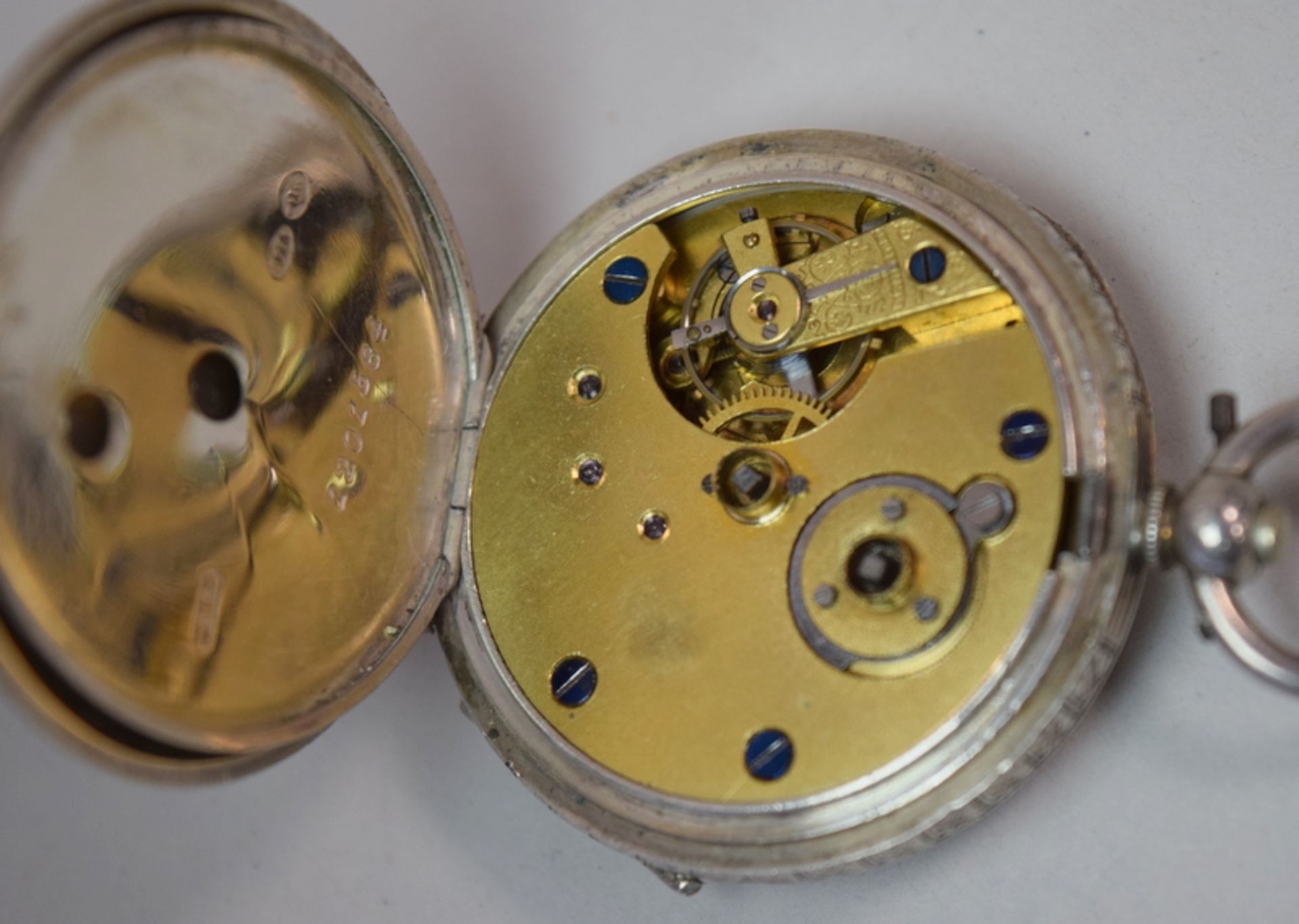 Lady's Silver Pocket Watch - Image 2 of 2