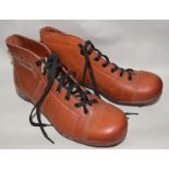 c1950s Tom Finney Featherweight Leather Football Boots