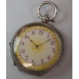 Lady's Silver Pocket Watch