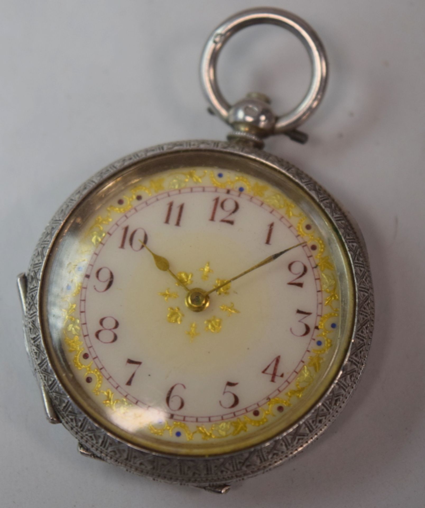 Lady's Silver Pocket Watch