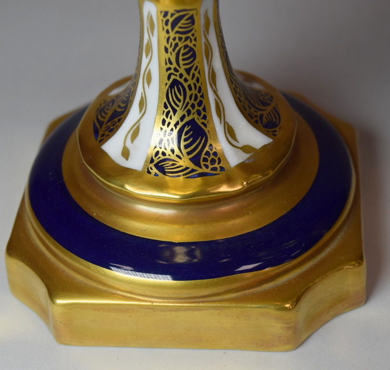 Rare Royal Crown Derby 1128 Urns - Image 5 of 7