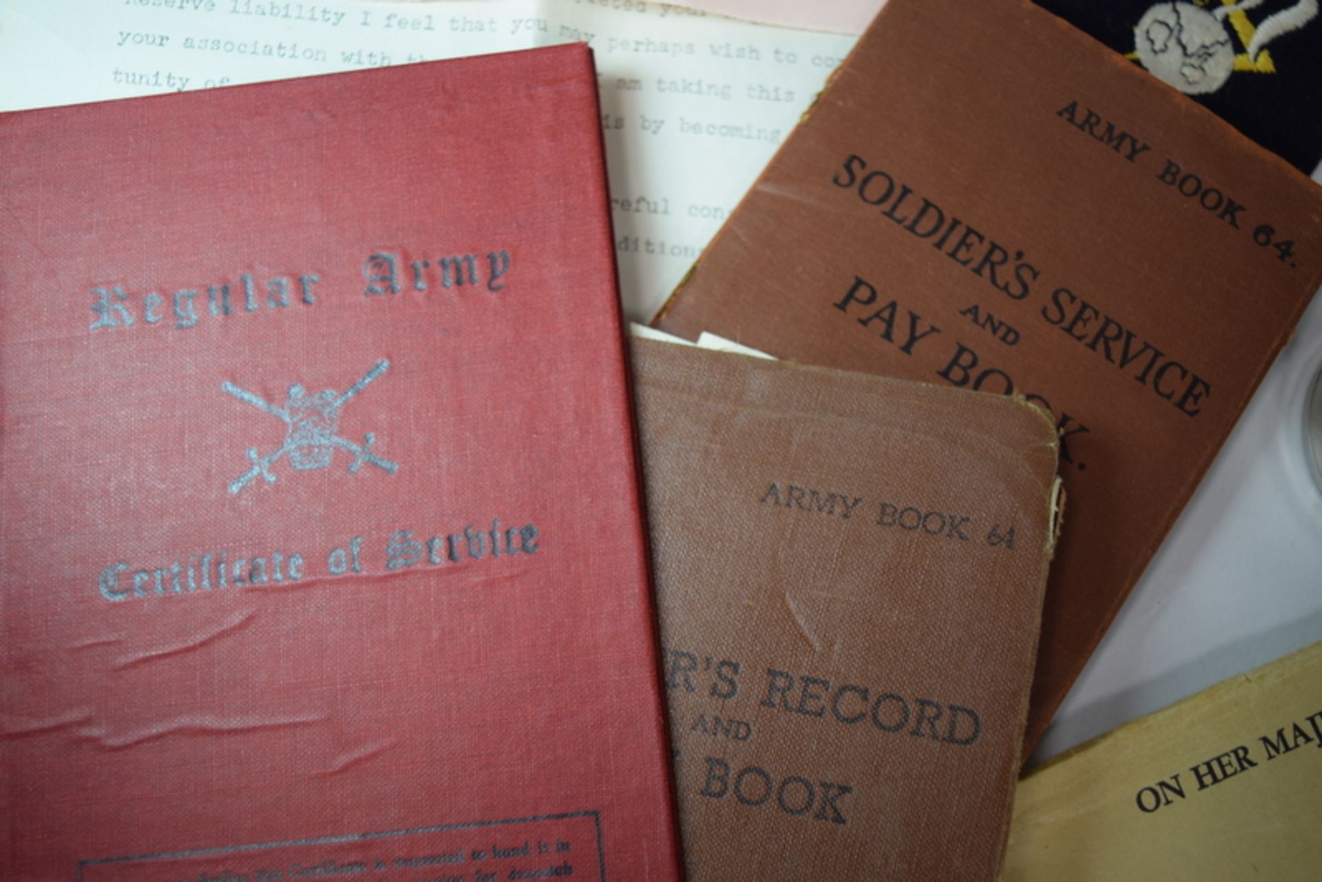 WW2 British Army Pay Books And Memorabilia - Image 3 of 3