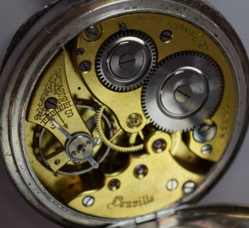 Lovely Fattorini 'The Edison' Silver Pocket Watch - Image 2 of 3