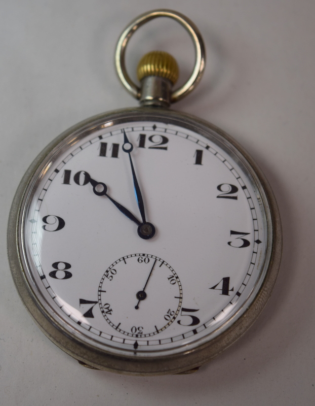 Open Face Pocket Watch