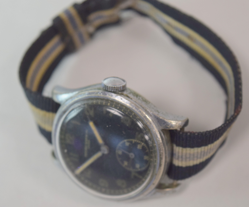 WW2 German Military Record Genf Watch - Image 2 of 4