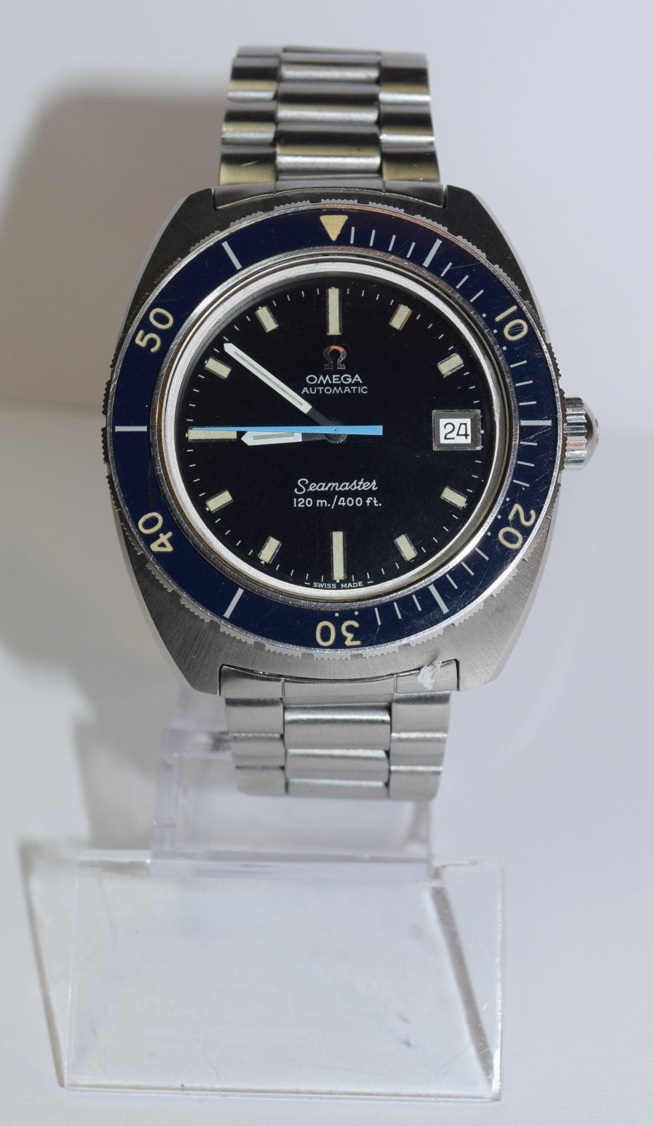 Rare Omega 120m Gent's Diver's Wristwatch - Image 2 of 10