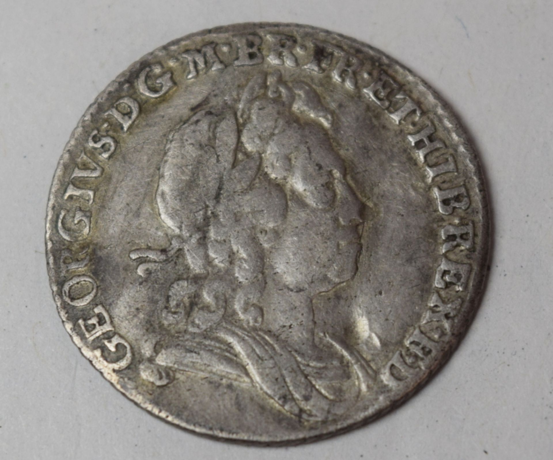 1723 King George 1st Silver Shilling