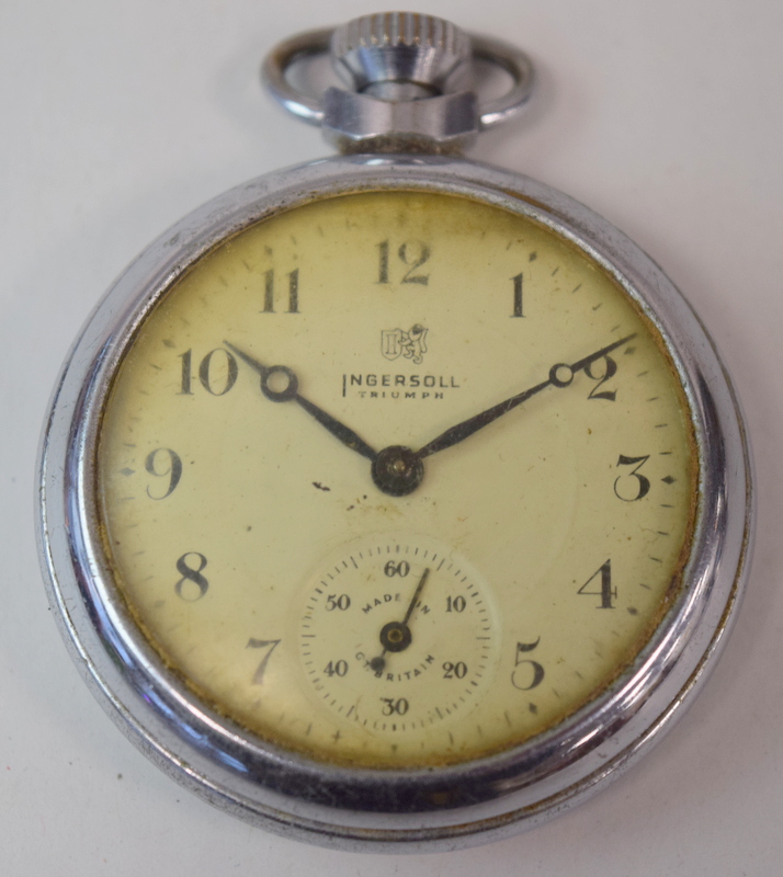 Vintage Ingersoll Triumph Pocket Watch