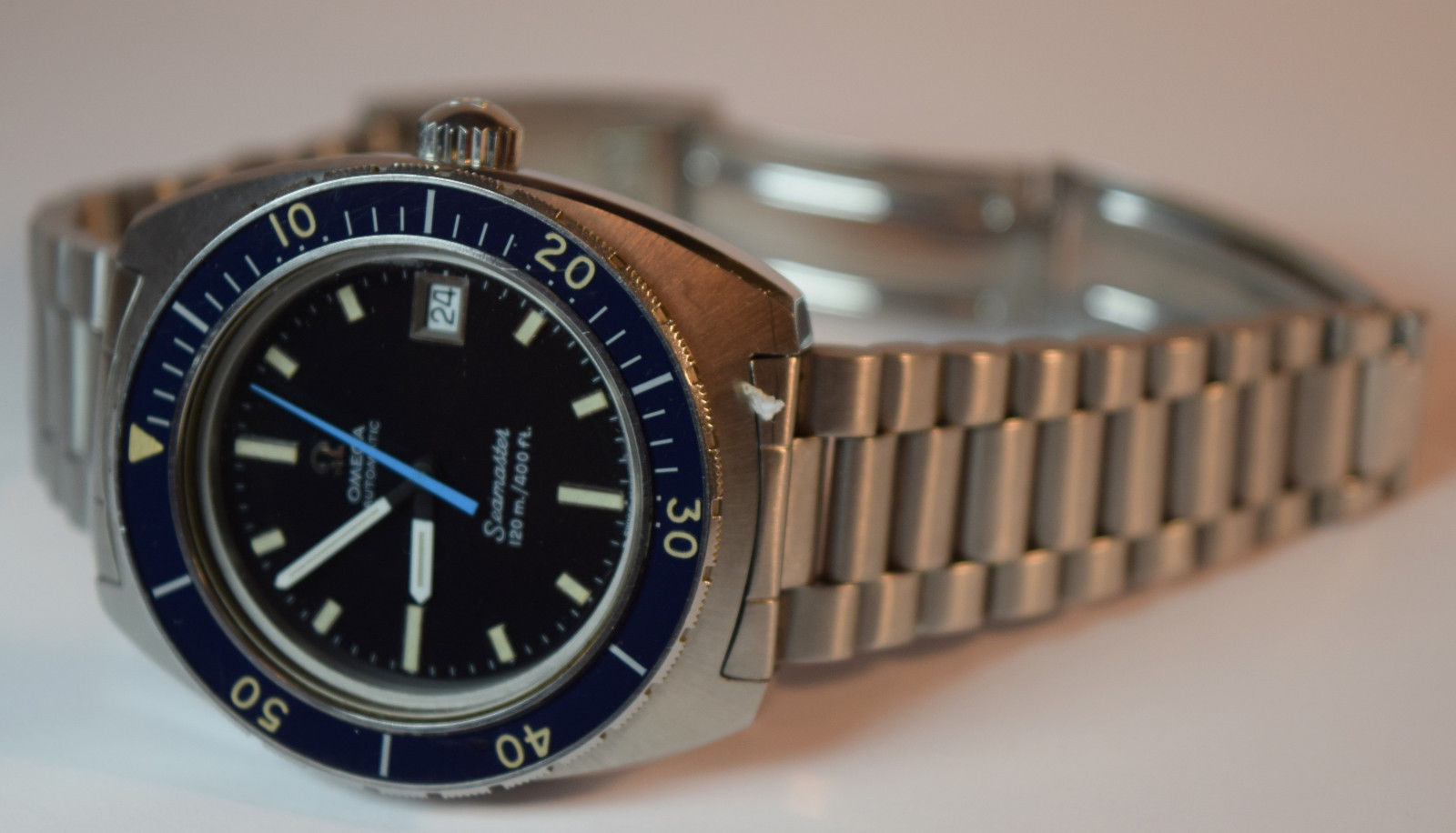 Rare Omega 120m Gent's Diver's Wristwatch - Image 5 of 10