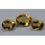 7.45 Ctw Citrines Lot