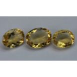 8.50 Ctw Citrines Lot