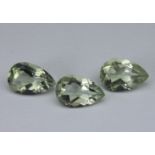 8.55 Ctw Prasiolite/Green Amethyst Lot