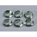 8.05 Ctw Prasiolite/Green Amethyst Lot