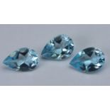 7.60 Ctw Blue Topaz Lot