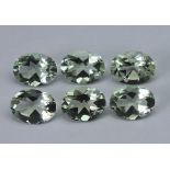 6.95 Ctw Prasiolite/Green Amethyst Lot