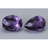 8.25 Ctw Amethyst Lot