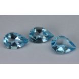 7.45 Ctw Blue Topaz Lot