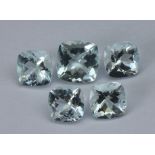 3.05 Ctw Aquamarine Lot