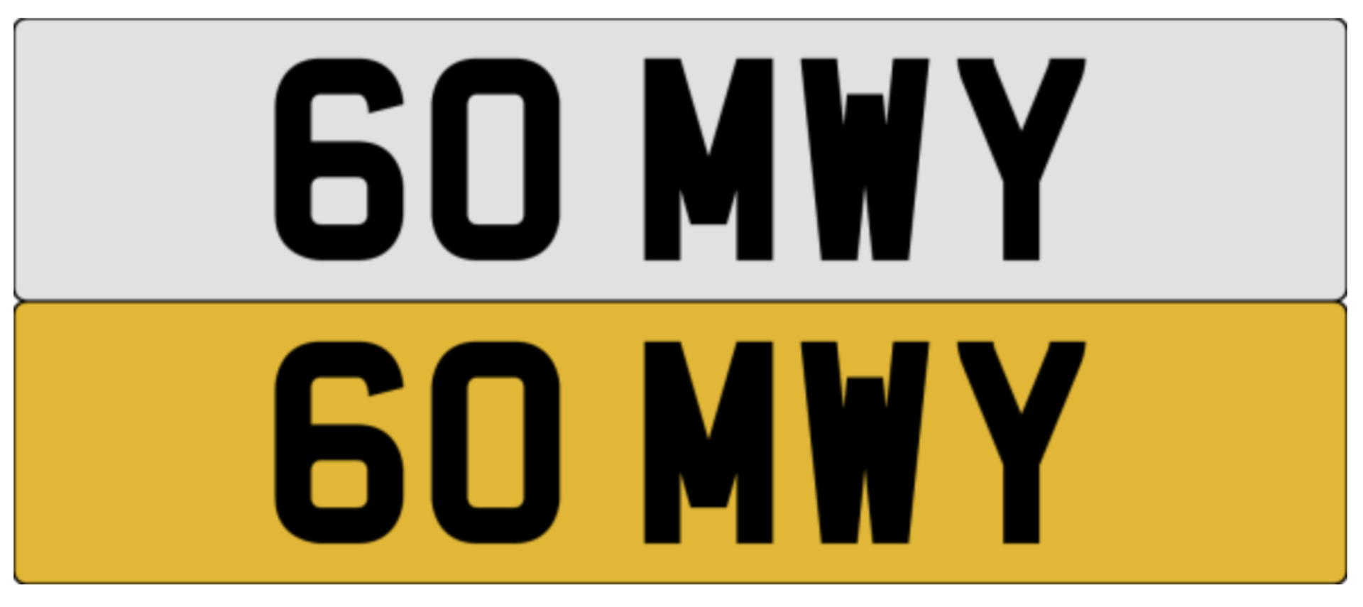 On DVLA retention, ready to transfer 60 MWY