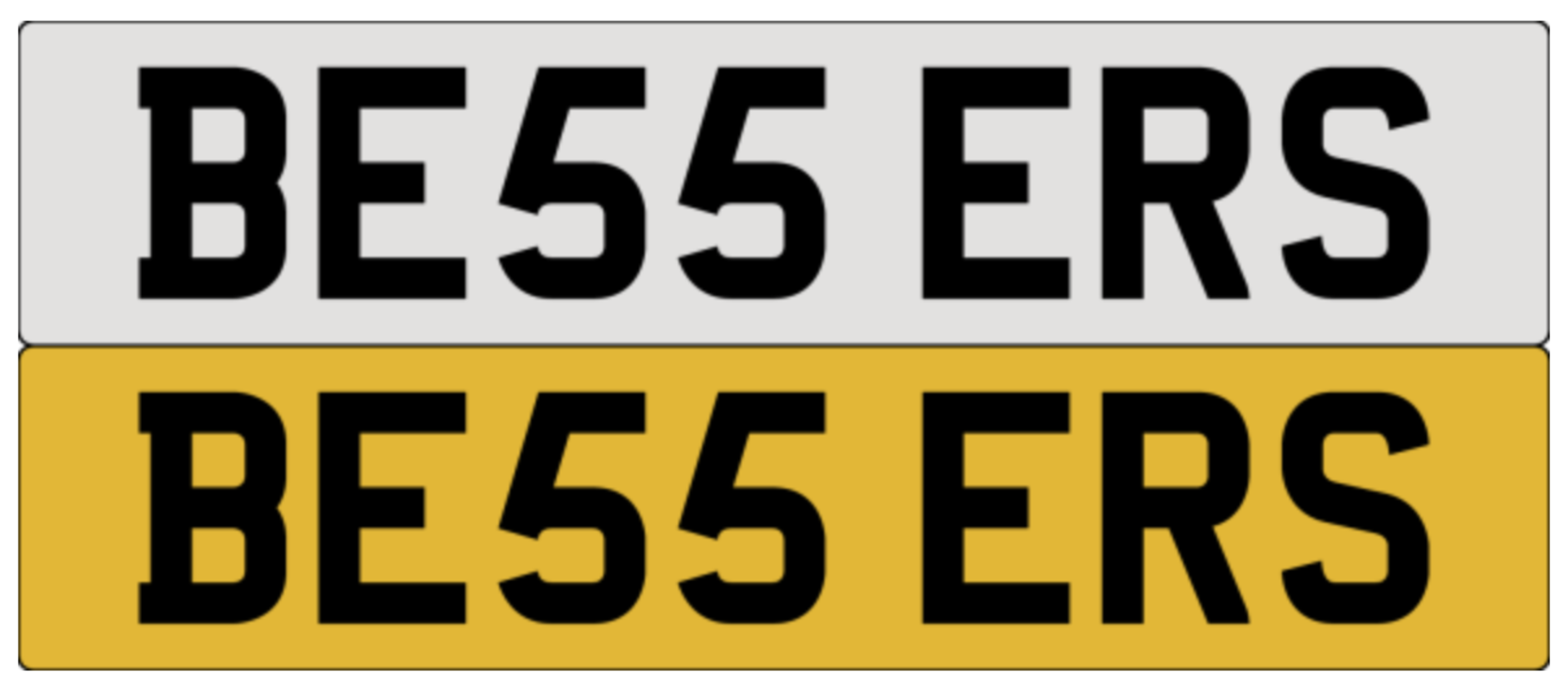 On DVLA retention, ready to transfer BE55 ERS