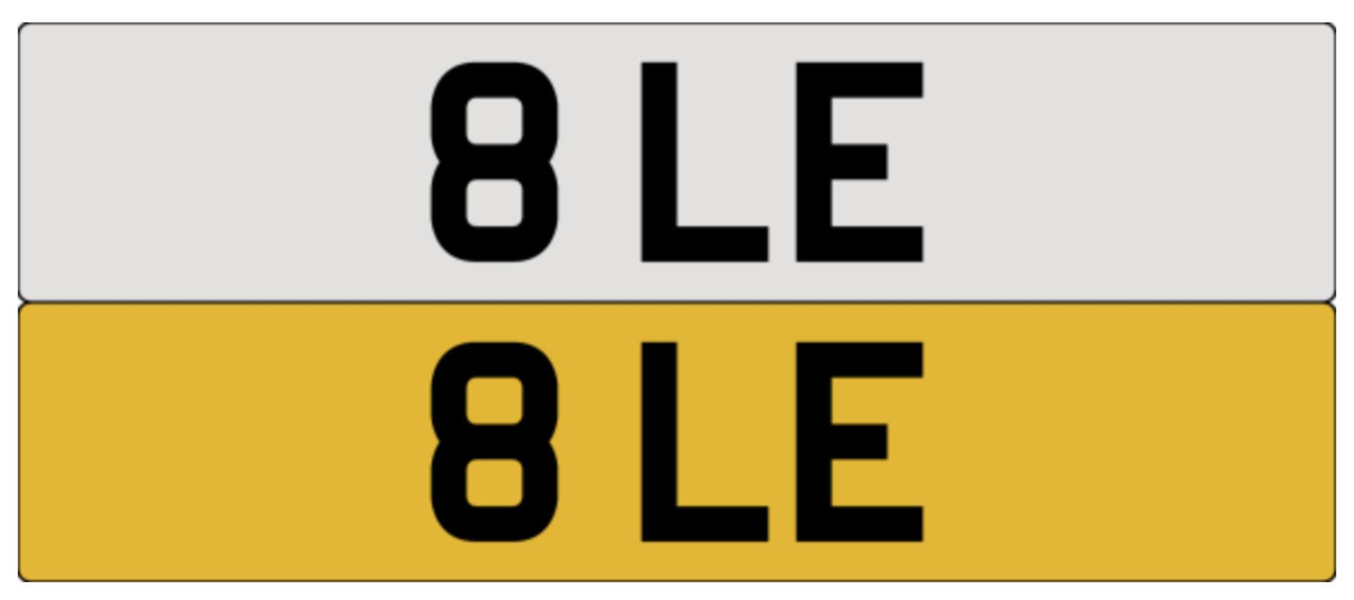 On DVLA retention, ready to transfer 8 LE - Please note, VAT applies on the hammer.