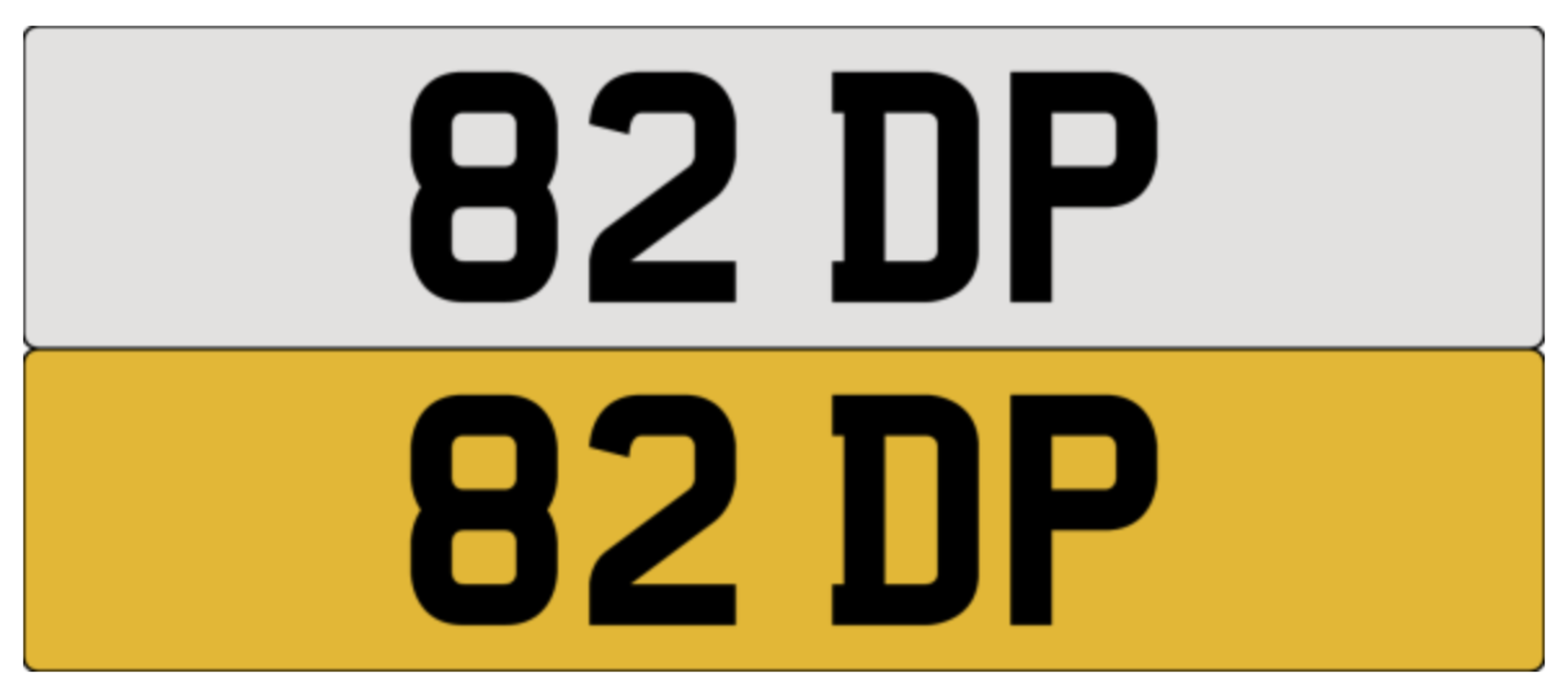 On DVLA retention, ready to transfer 82 DP .- Please note, VAT applies on the hammer.