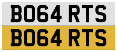 On DVLA retention, ready to transfer BO64 RTS