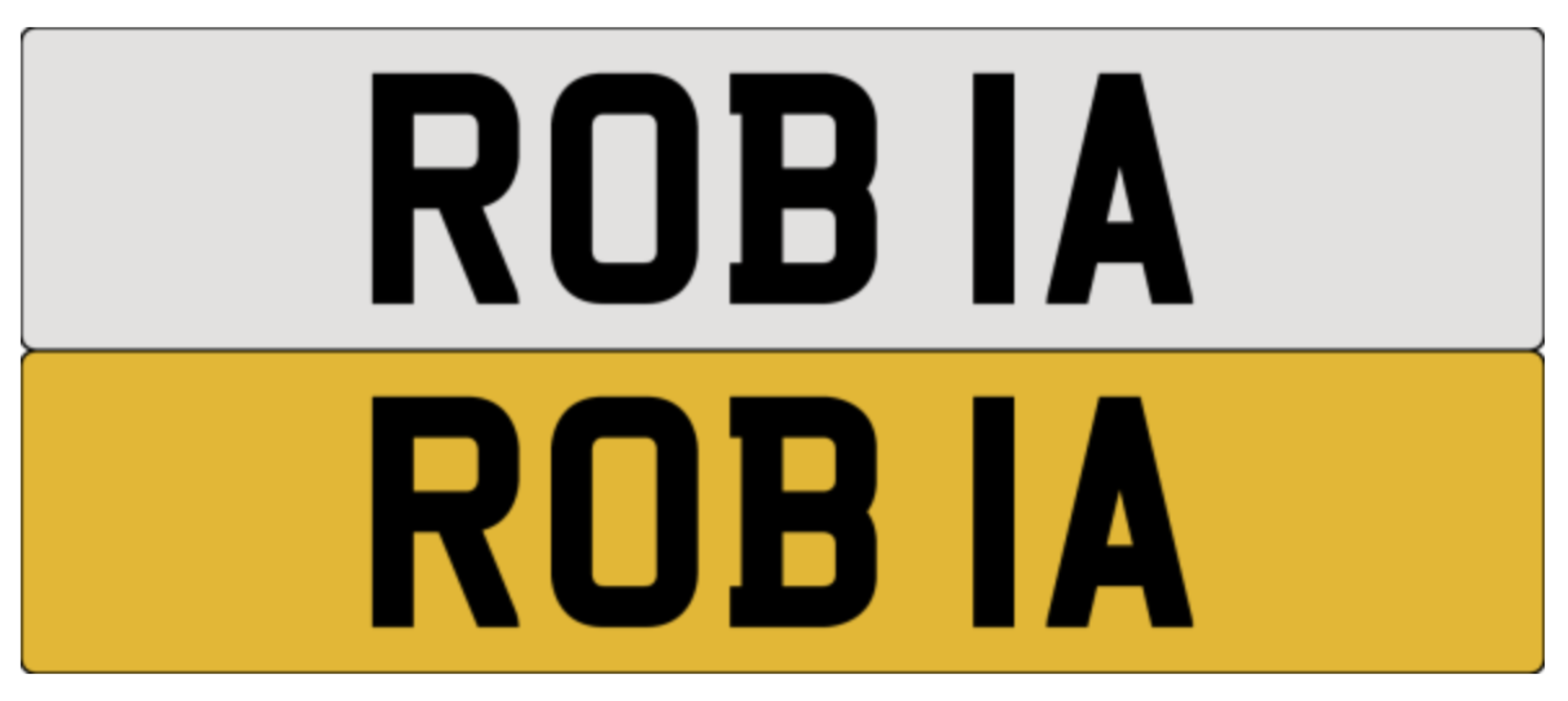 On DVLA retention, ready to transfer ROB 1A .- Please note, VAT applies on the hammer.