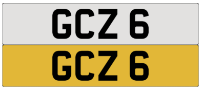 On DVLA retention, ready to transfer GCZ 6 .- Please note, VAT applies on the hammer.
