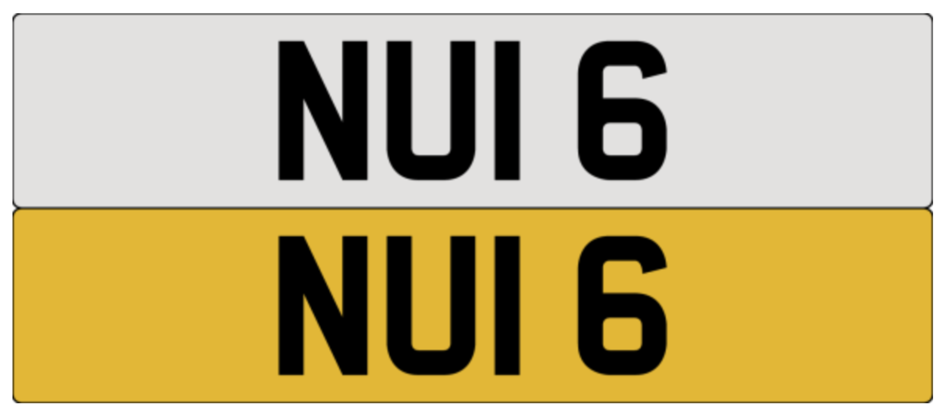 On DVLA retention, ready to transfer NUI 6 .- Please note, VAT applies on the hammer.