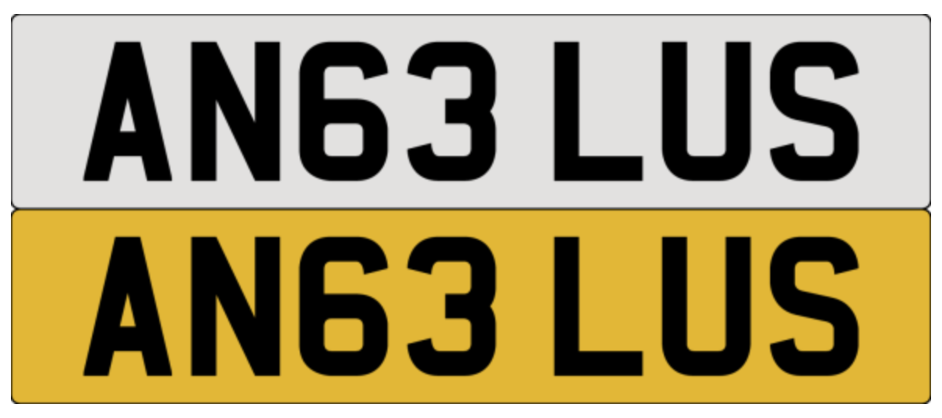 On DVLA retention, ready to transfer AN63 LUS